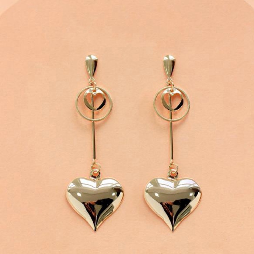 Valentine Heart Shape Earrings